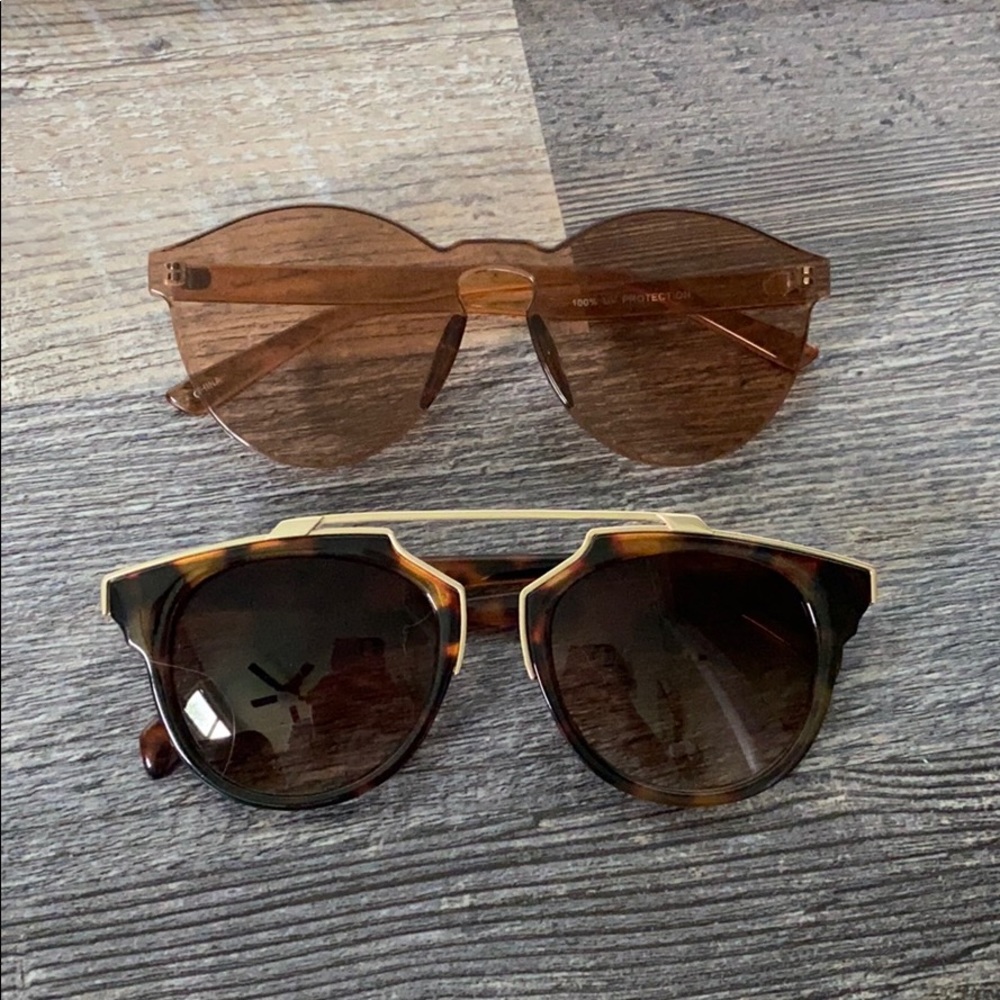 LOT of TWO Sunglasses